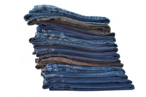 B&V pile of jeans