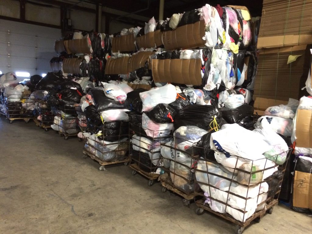 Credential clothing warehouse inventory for sale