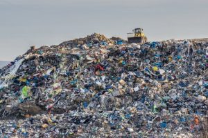 landfill heaps of used goods bad for earth