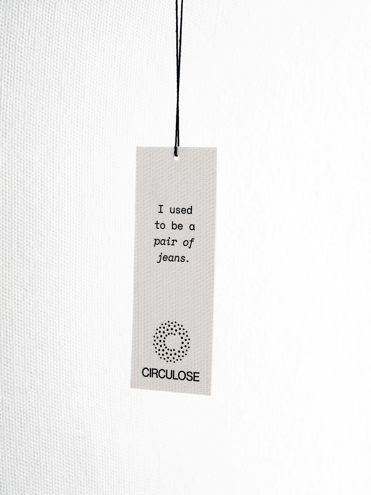 A clothing tag from Circulose