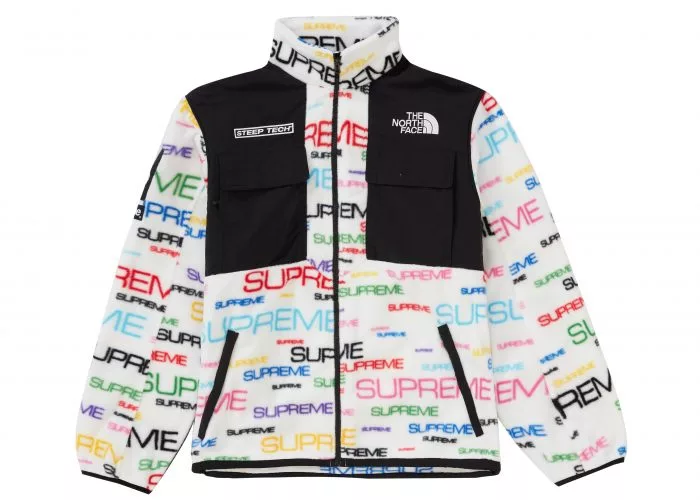 Supreme x The North Face Steep tech fleece jacket